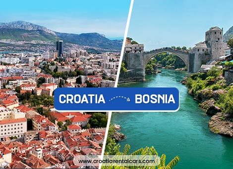 Cross Country Car Rental Croatia to Bosnia and Herzegovina